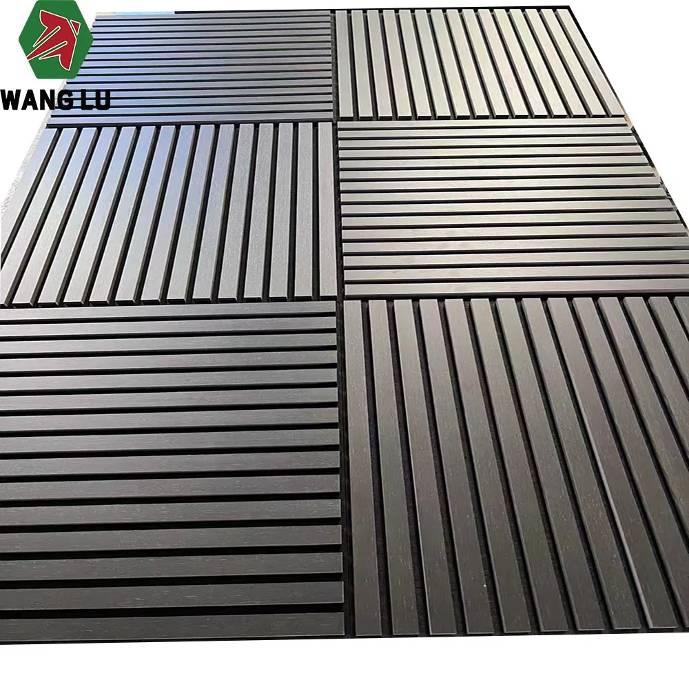 Europe Wooden Acoustic Panel Aku Panel for Wall and Ceiling