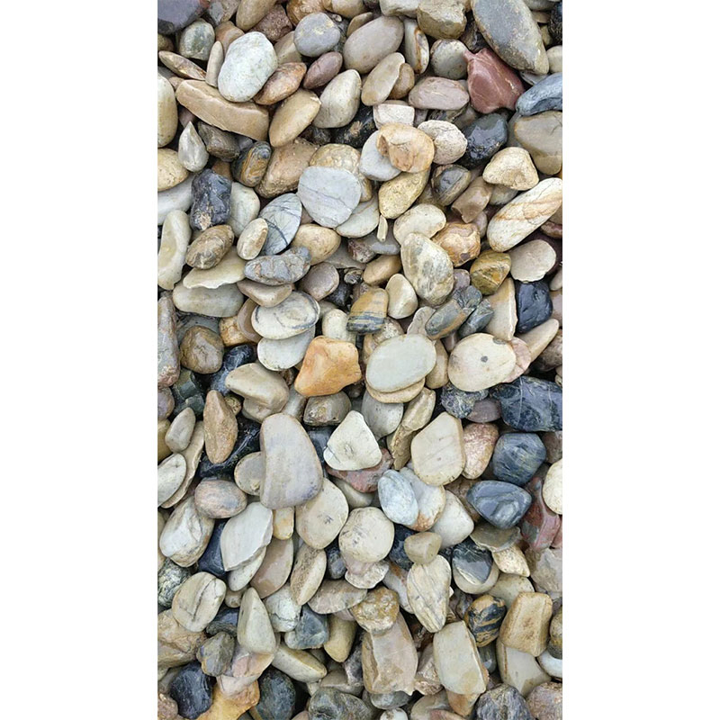 Muti Color Yellow/White/Grey/Red River Stone Pebble for Outdoor Decoration Garden Landscaping Price