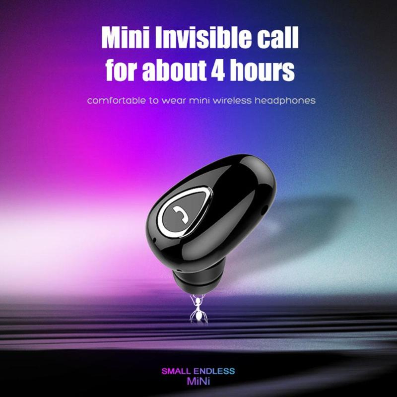 Mini Bluetooth Earphone Hidden Earbuds