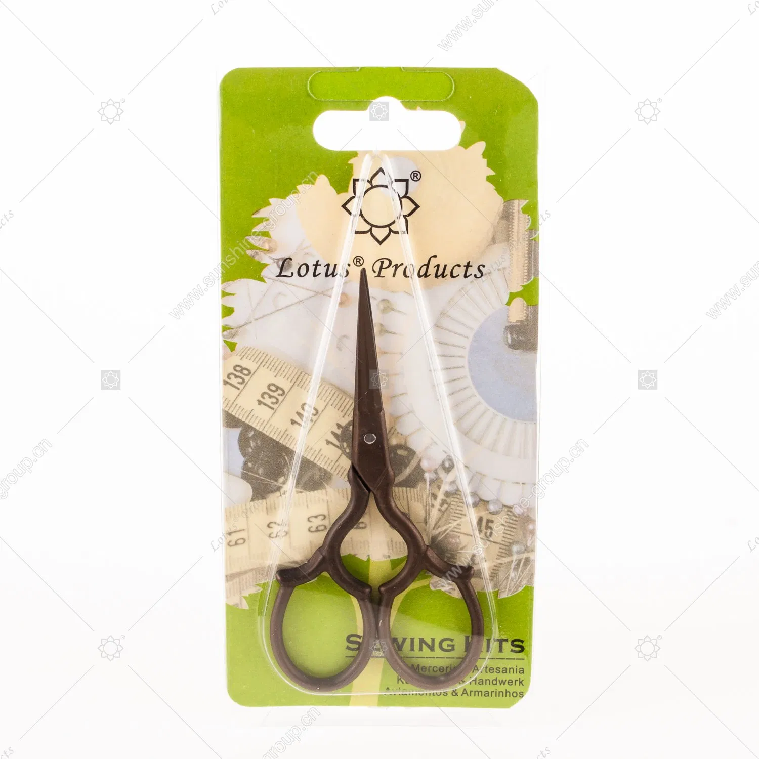 Цветные ножницы с блистерной упаковкой