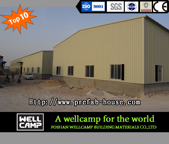 Wellcamp Hot-Sale Steel Structure Cowshed