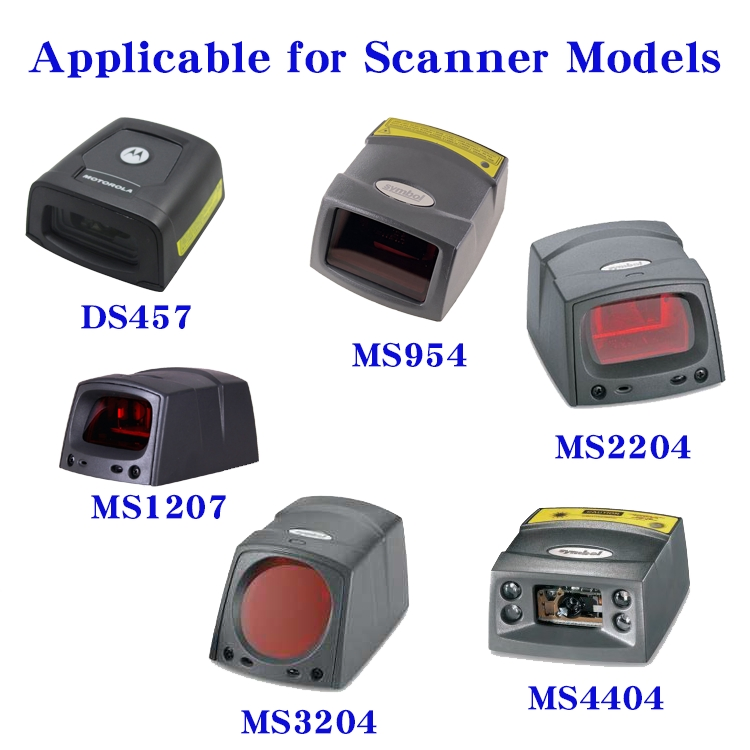 Barcode Scanner Cable USB to Female dB9 2D Bar Code Reader Cable for Zebra Motorola Symbol Ds457-Sr Ms4404HD