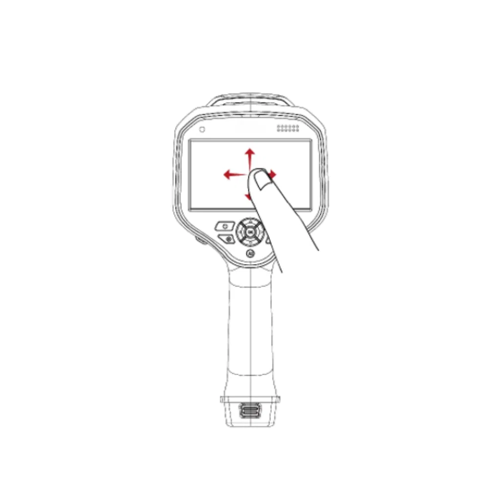 Rt630 Thermal Imaging Tool with 5-Inch OLED Display and Custom Isotherms for Electronic R&D Applications