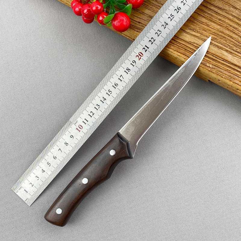 Кованый нож для мяса и кемпинга DS-2938