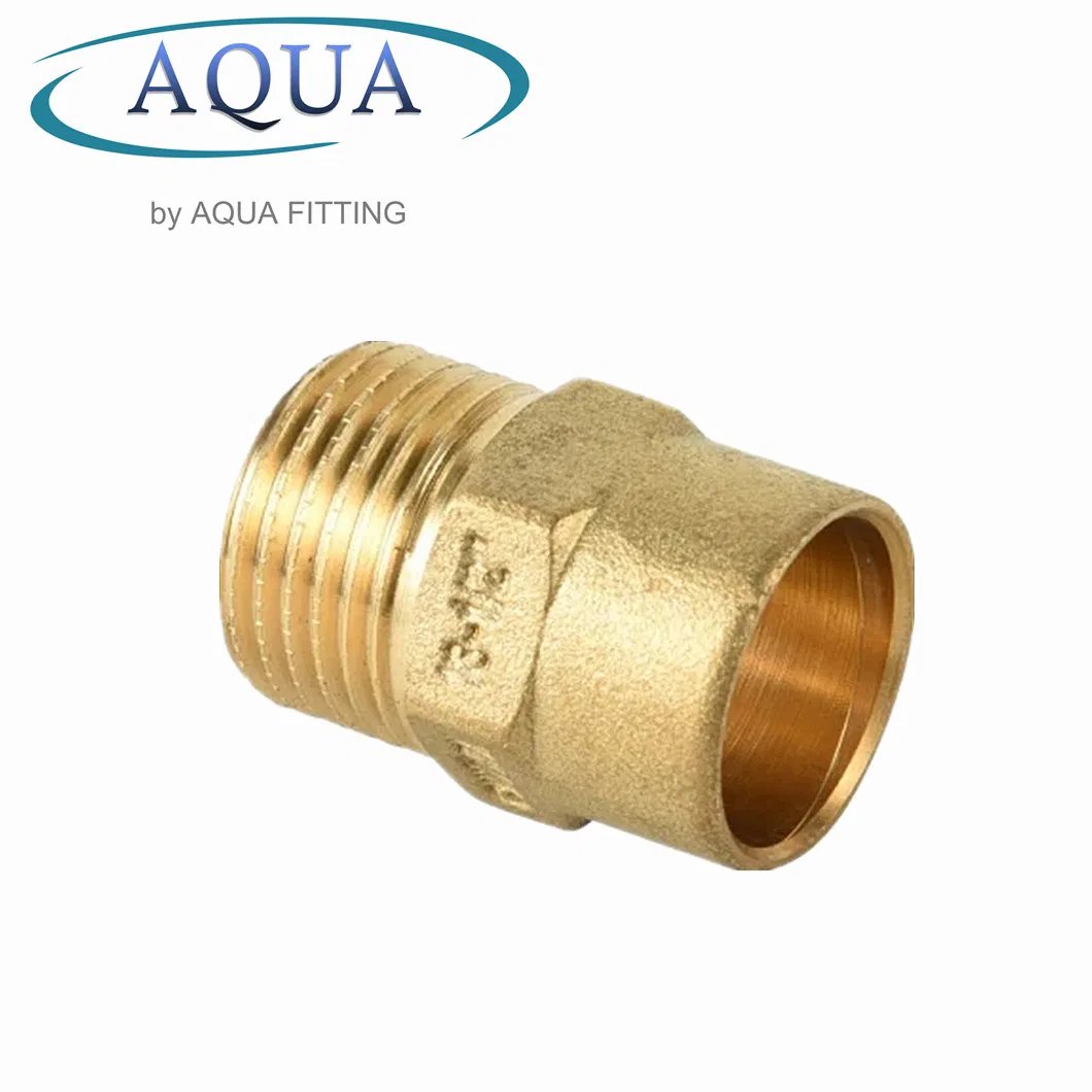 1/2inch - 2inch Bronze Nipple Forged Fitting Plumbing Materials Copper Nipple Brass Nipple