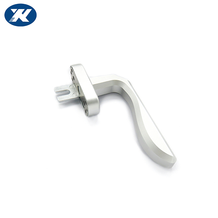 Aluminum Alloy Luxurious Style Golden Plated 360 Degree Plastic or Metal Base Window Handle for Apartment Hotel