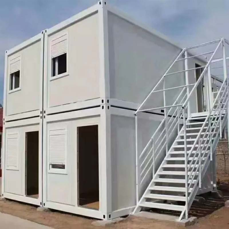Customized Design Flat Pack Modular Metal Foldable Prefabricated Luxury Mobile Living Modern Container House with Sandwich Panel Construction