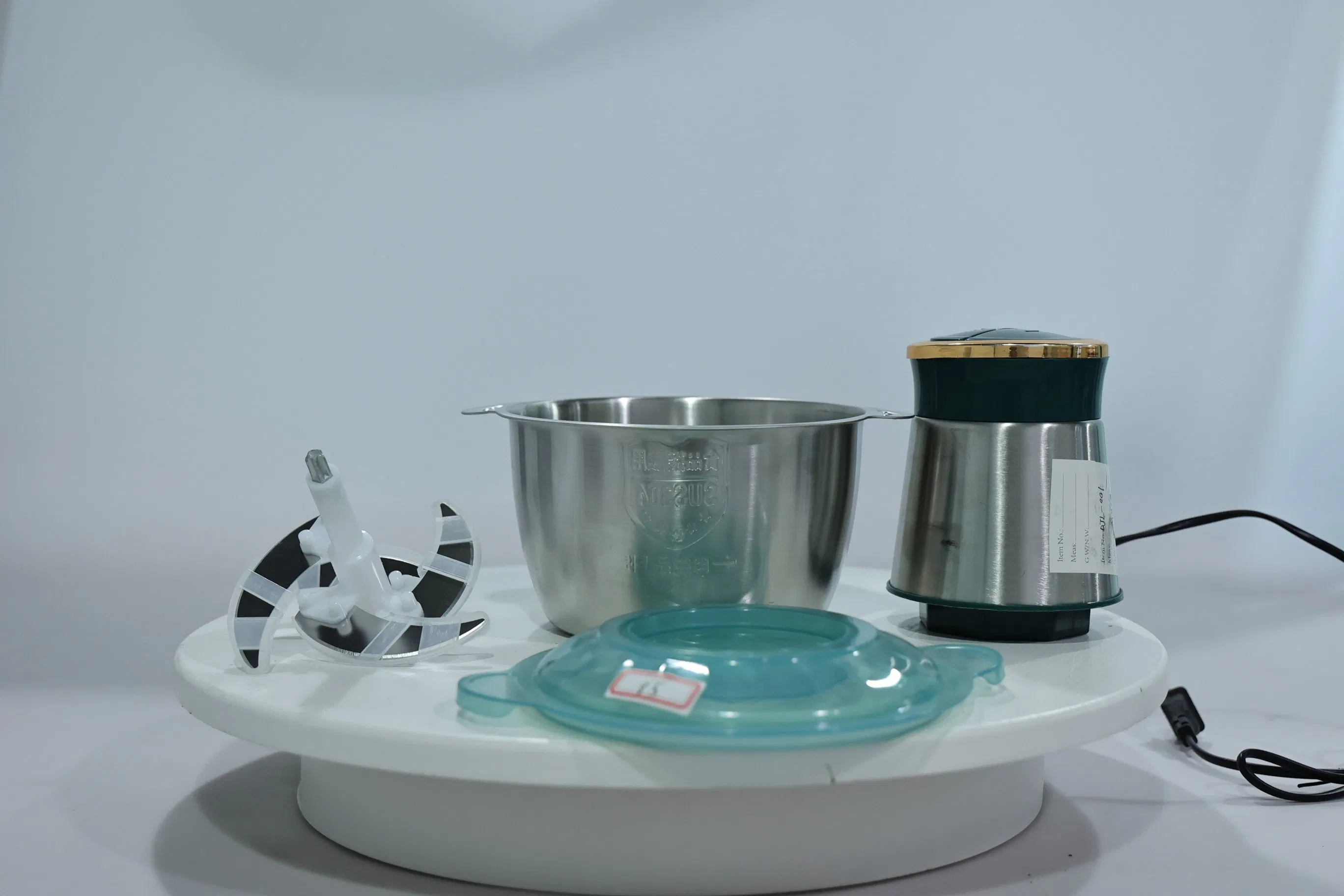 Powerful Professional Kitchen Mixer New Plastic Electric Food Processor Meat Grinder for Multi-Use Multifunction Slicing Chopping Mixing