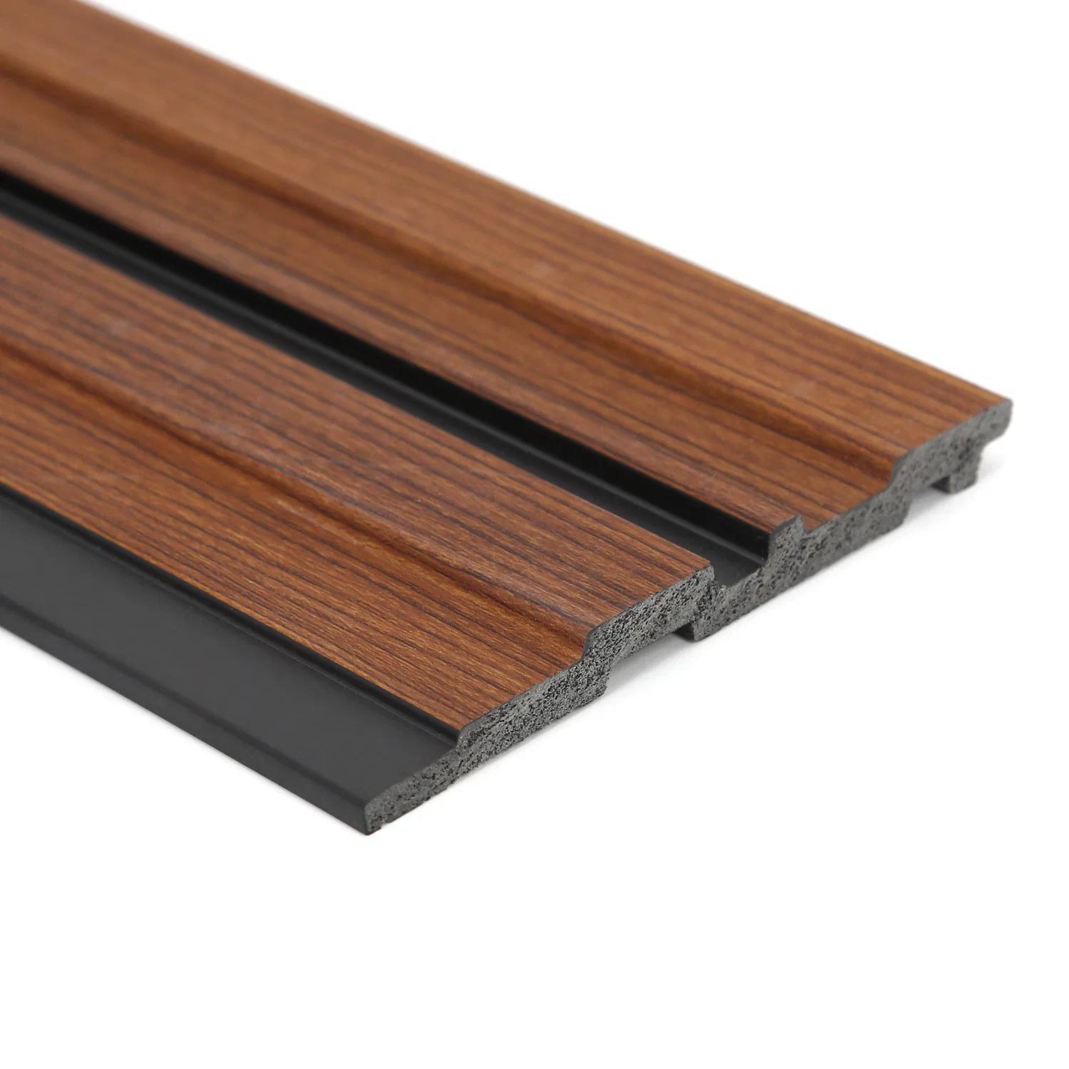 High Quality Interior WPC Fluted Wall Panel WPC Wooden Wall Panel