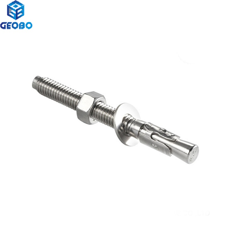 Stainless Steel Concrete Fixing Expansion Bolt Wedge Anchor with Nuts and Washer