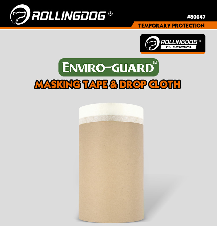 Rollingdog-PRO 80047 Masking Tape & Drop Cloth 18cm