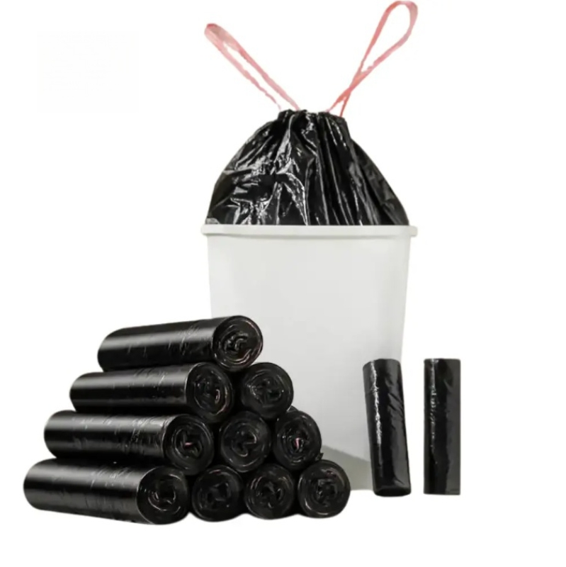 Factory Sales Directly LDPE Recycle High Quality Flat Top Trash Bags