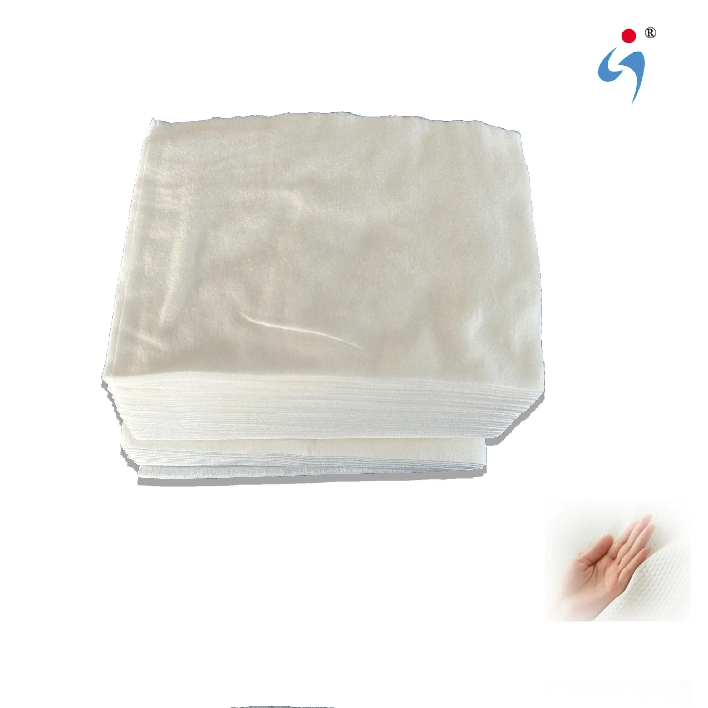 Nonwoven Spunlace Wash Gloves for Medical Use