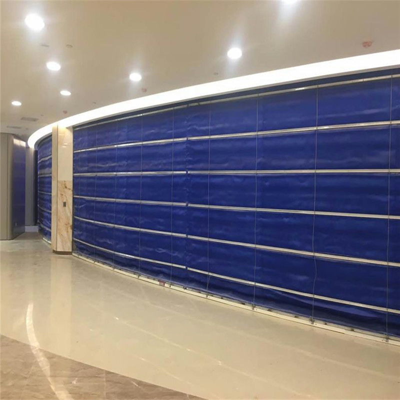 High Performance 3 Hours Fire Rated Inorganic Fireproof Roller Shutter Door Supplier
