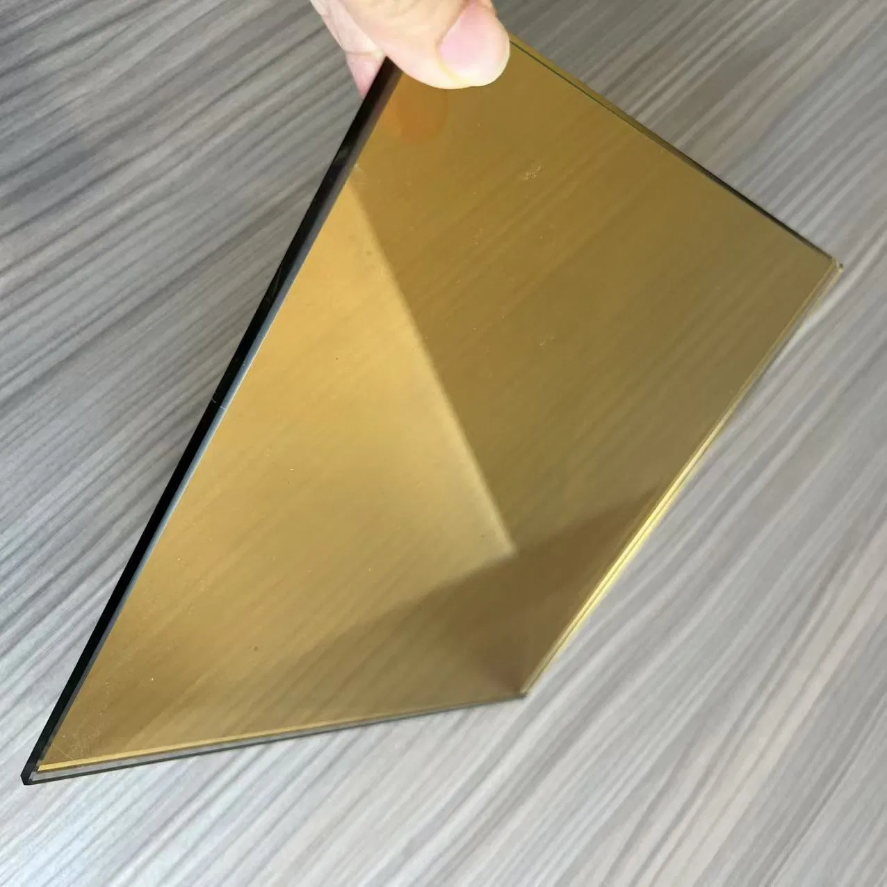 Golden Reflective Glass 5mm 6mm 8mm 10mm 12mm Popular for Building Decoration High Rise Glass Square Meter Price