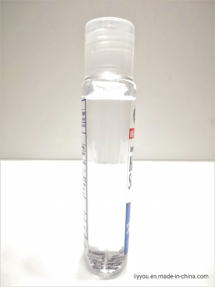 Hand Sanitizer with Vitamin E, Refreshing Gel for Kitchen Bathroom Office Traveling, Travel Sized Flip Cap Bottles