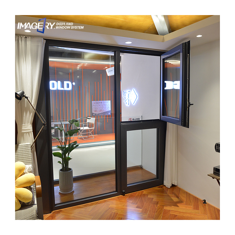 Premium Double Flying Wings Aluminum Windows and Doors for Modern Homes