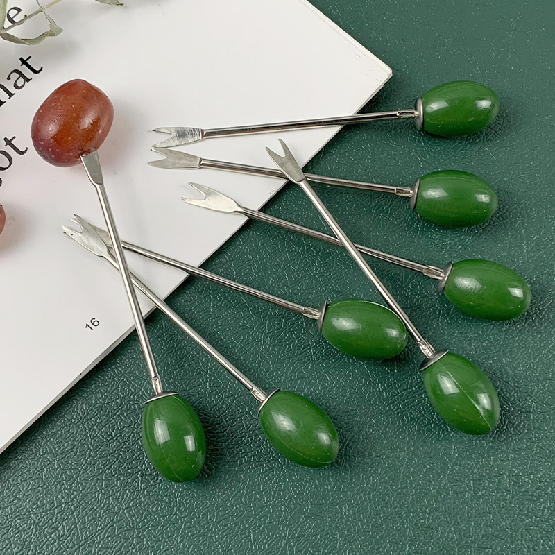 Stainless Steel Fruit Picks and Forks Picks