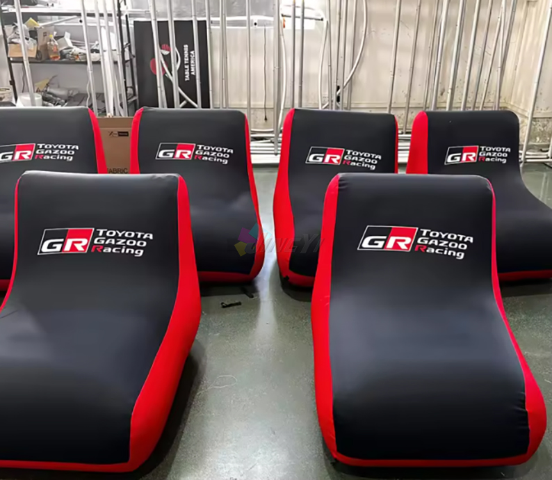 Free Design and 3D Inflatable Furniture Armchair Lounge Blow up Chair Outdoor Inflatable Sofa Portable Fast Air Sofa For Event