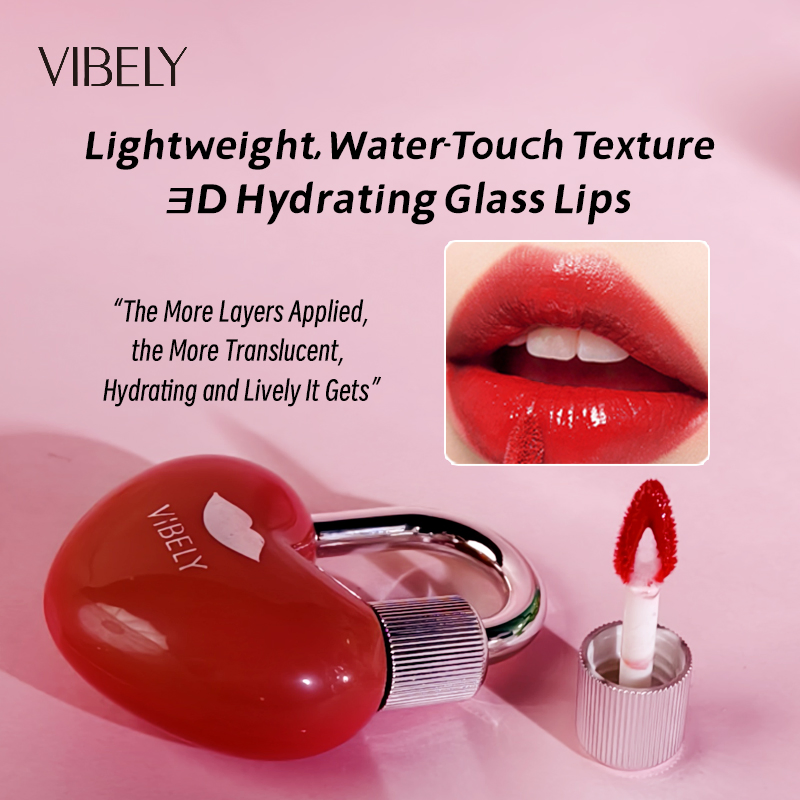 High-Quality Moisturizing Lip Gloss Plumper Tinted Mirror Water Light Lip Glaze
