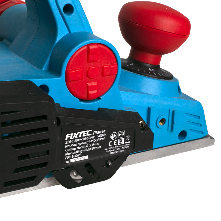 Электрорубанок-рейсмус Fixtec 900W с заточкой ножей