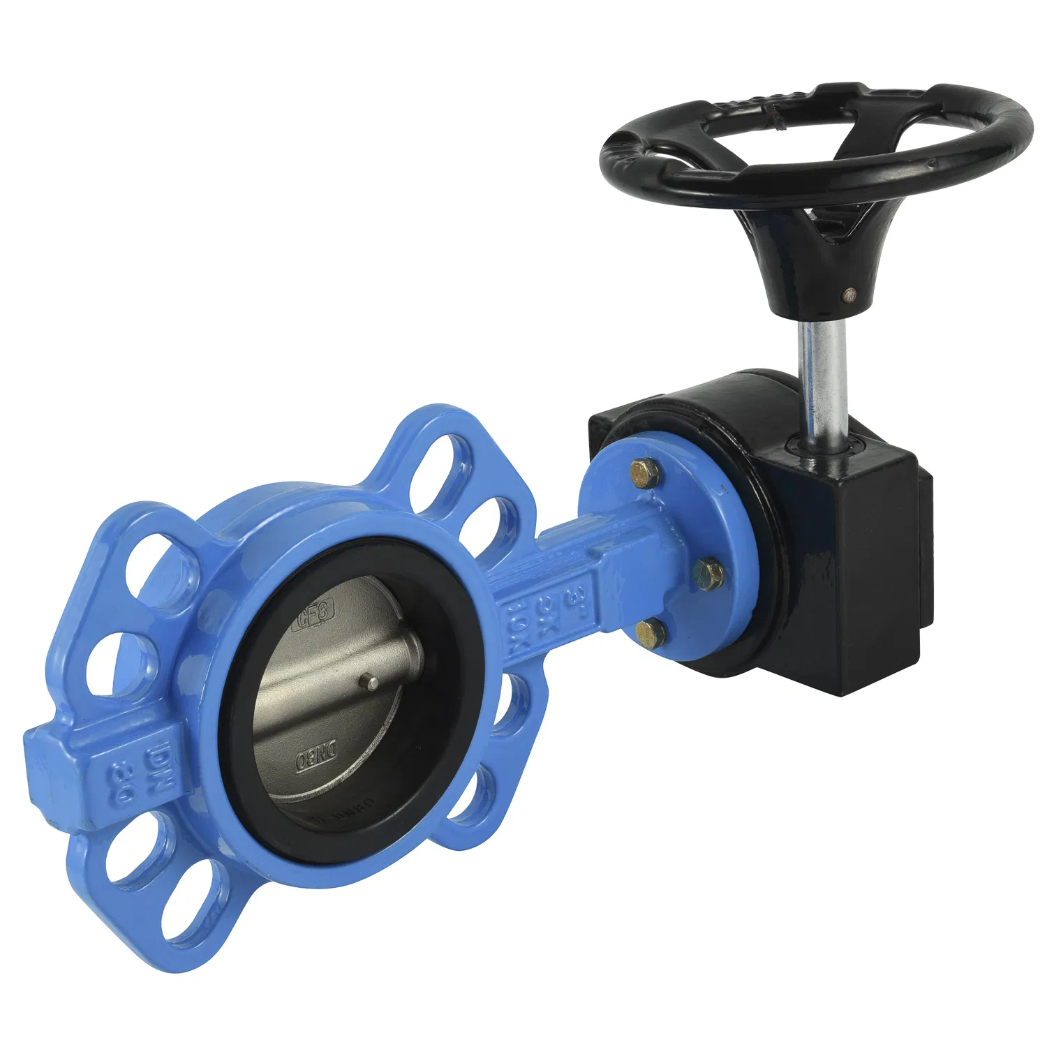 Non-Pin Rubber Line Environment Protection Wafer Butterfly Valve