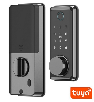 Tuya APP Fingerprint Entrance Password Bluetooth Security Automatic Smart Locks