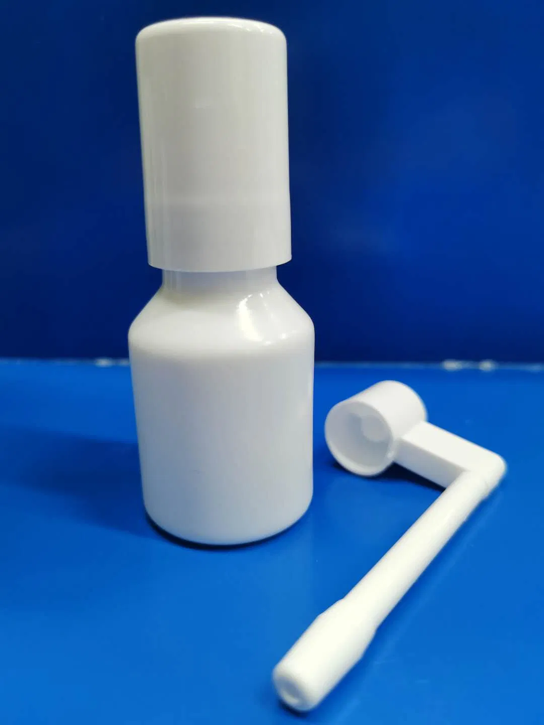 Crimp on, snap on bottles and plastic vials