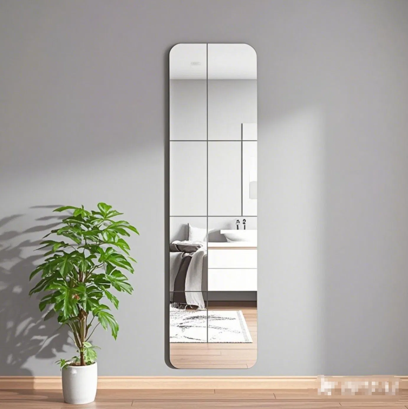 Colored Tinted Aluminum Silver Mirror Glass - 1.8mm - 6mm, Grey, Light Grey & Black Mirror Glass for Wholesale Purchase