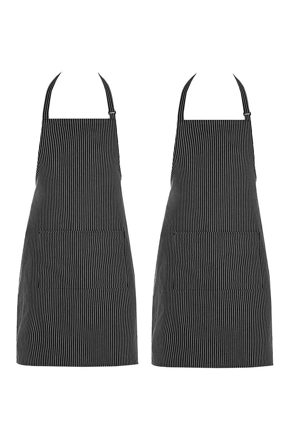 OEM Promotional Women Cooking Men Chef Waist Bib Apron Custom Embroidery Printed Logo