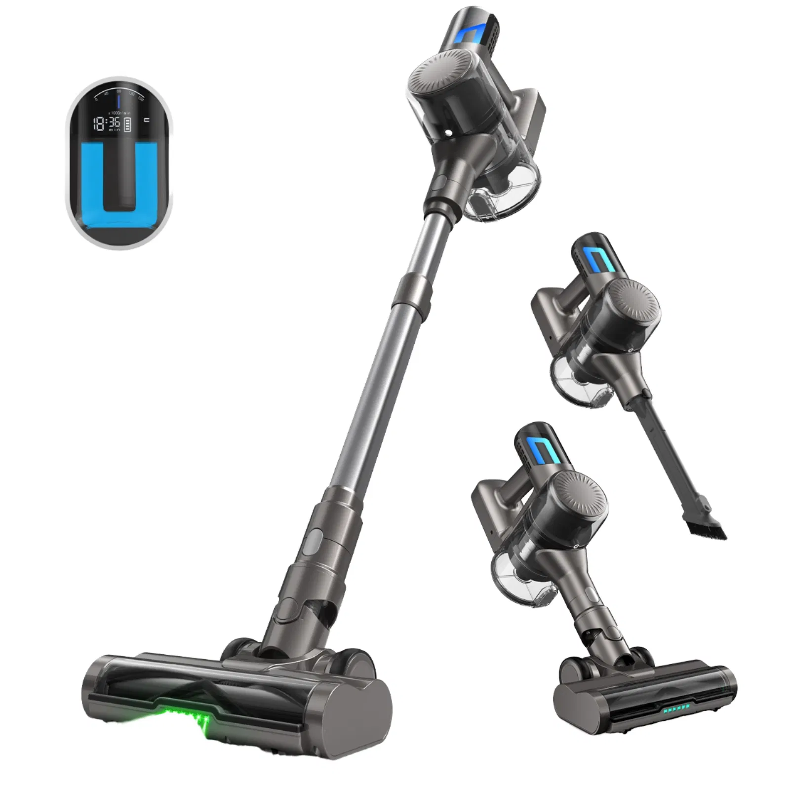 Powerful Cordless Stick Vacuum Cleaner with Advanced HEPA Filtration
