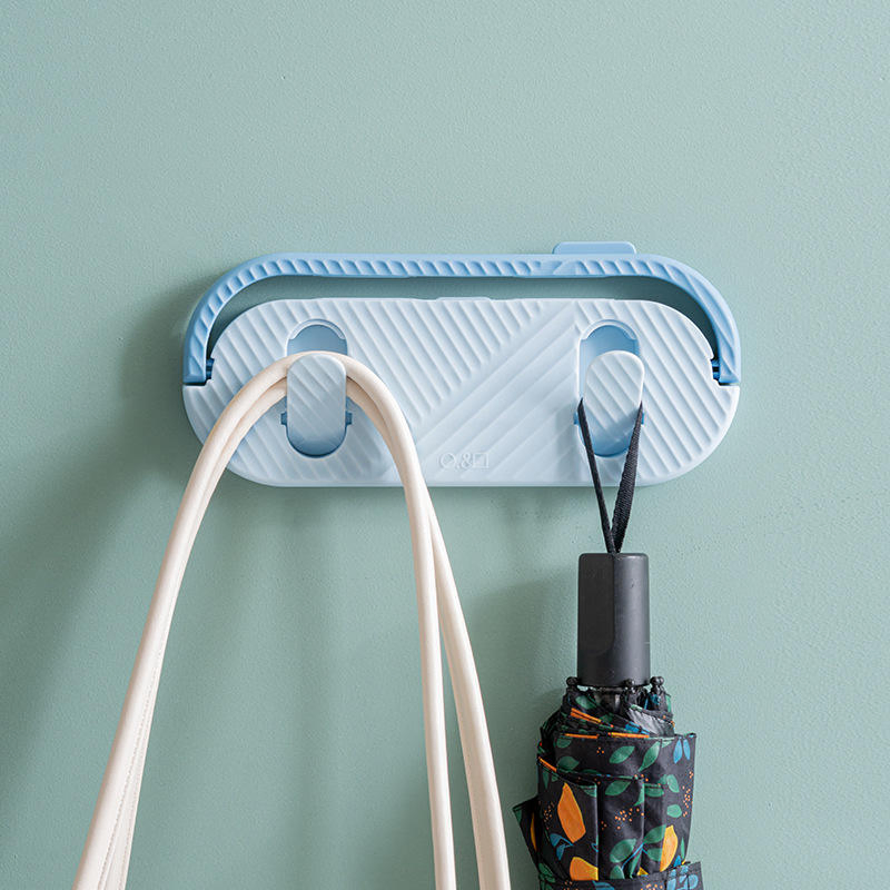 Bathroom Vanities Foldable Wall-Mounted Slippers Towel Shoe Rack