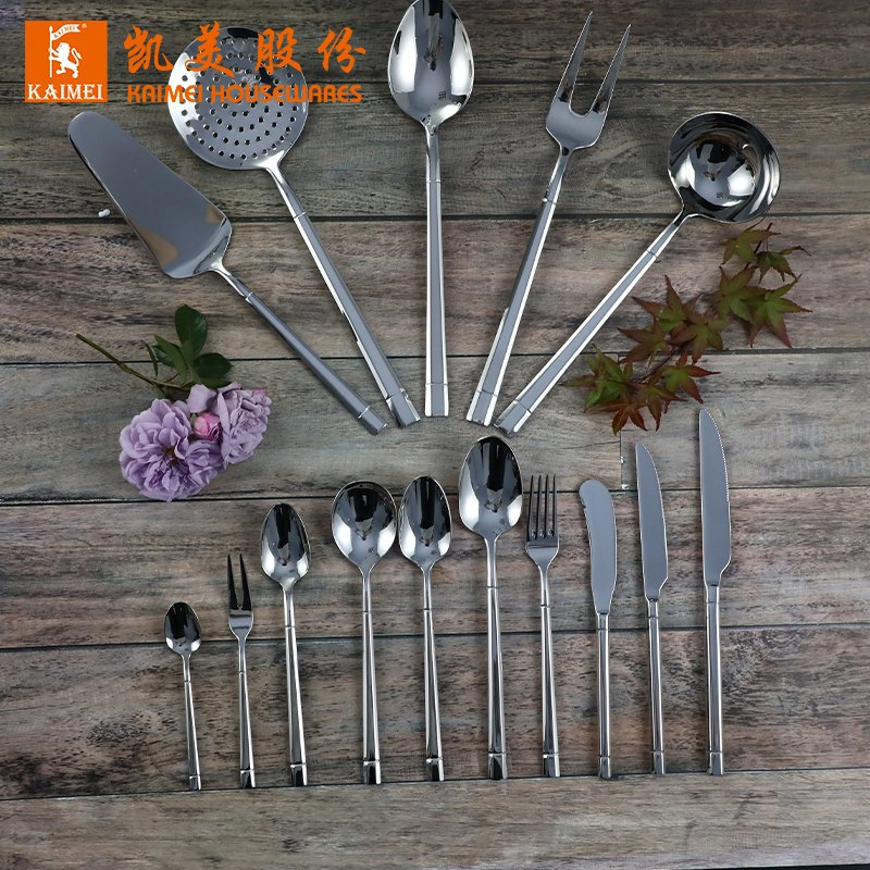 Chinese Manufacturer of 304 Stainless Steel Tableware Set