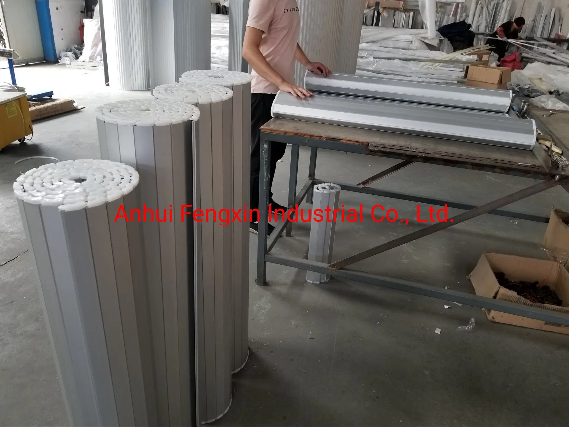 Electric Aluminum Automatic Garden Window Roller Shutters Fire Truck Door (Aluminium Alloy)