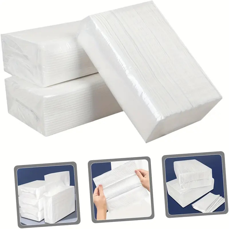 Tad Material Disposable Business Hand Towels Durable and Unbreakable Super Absorbent Dry Wet Tissue Paper
