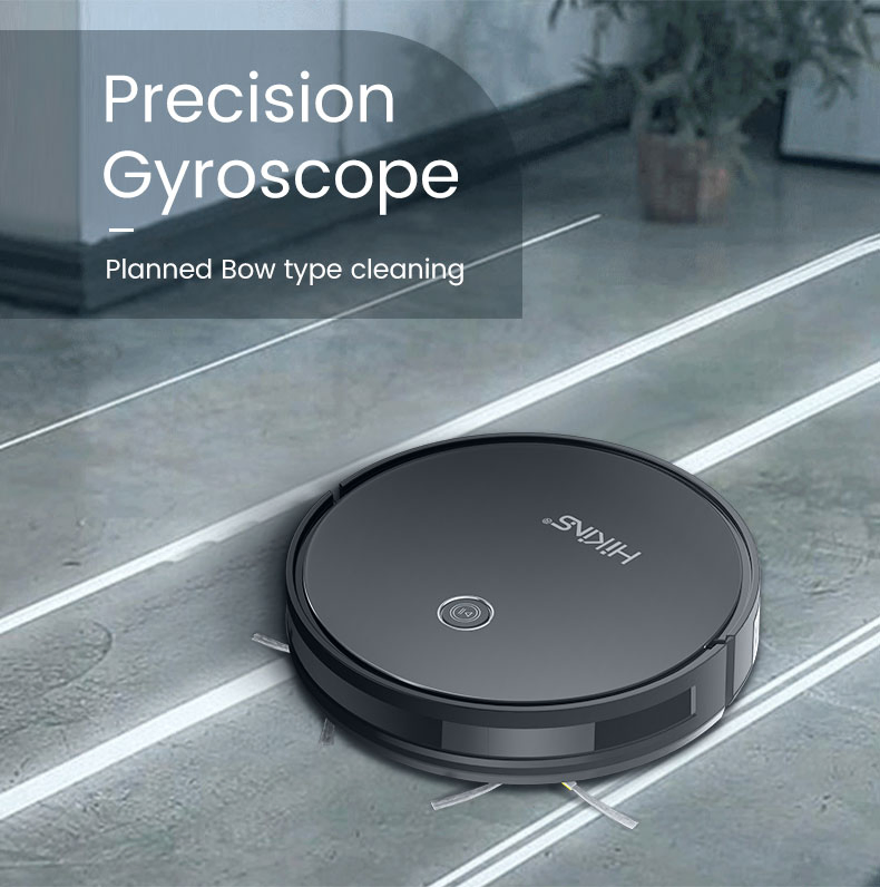Hikins Brand Floor Robot Vacuum Cleaner with Dust Collect Station M8