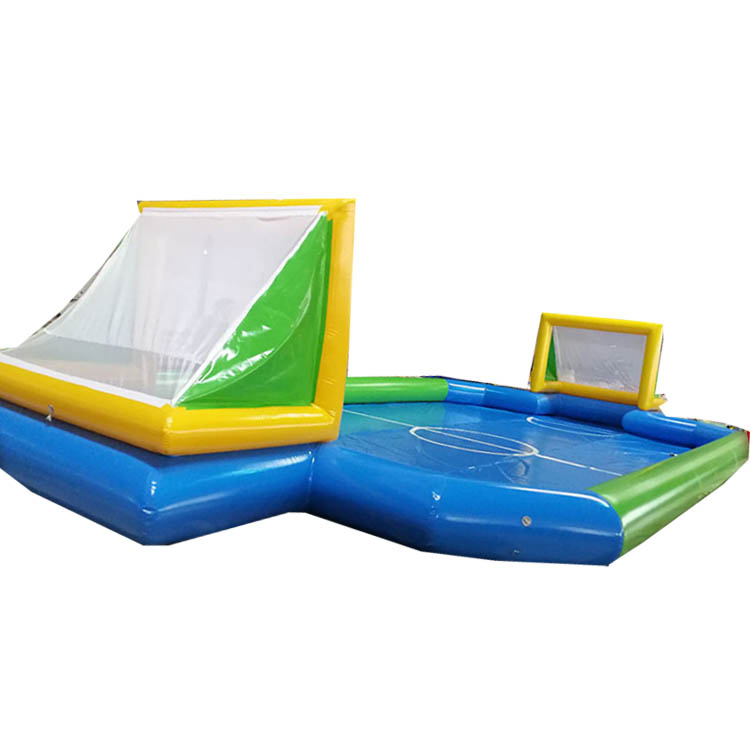 Inflatable Football Playground Adult Inflatable Game Sport Inflatable Gamescommercial Big Outdoor Activities Giant Inflatable Football Field Soccer Field