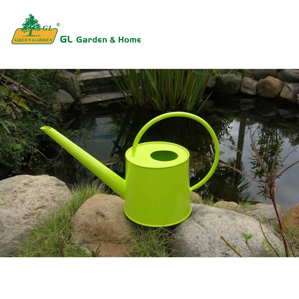 Garden Plant Painted Watering Can