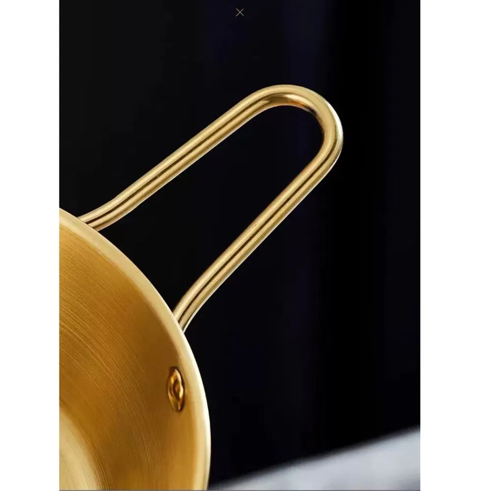 Stainless Steel Korean Rice Bowl Kitchen Tableware Wine Sugar Bowls Mi24992