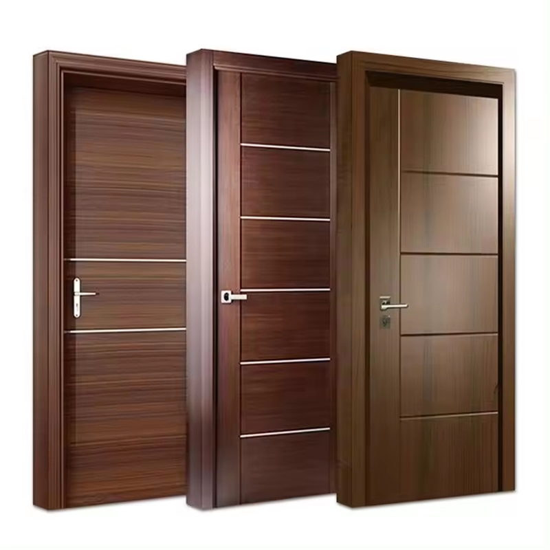 Composite Painting/Free Painting MDF/HDF/HPL/Plywood/Solid Wood/WPC/PVC Interior Wooden Timber Door for Hotel, Apartment, School, Hospital, Villa, Office