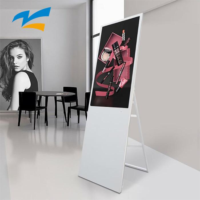 Ультратонкий дисплейный киоск 43-65 дюймов для цифровой рекламы