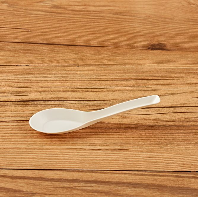 Good Selling Disposable Spoons Eco Friendly Chinese Small Soup Spoon Biodegradable