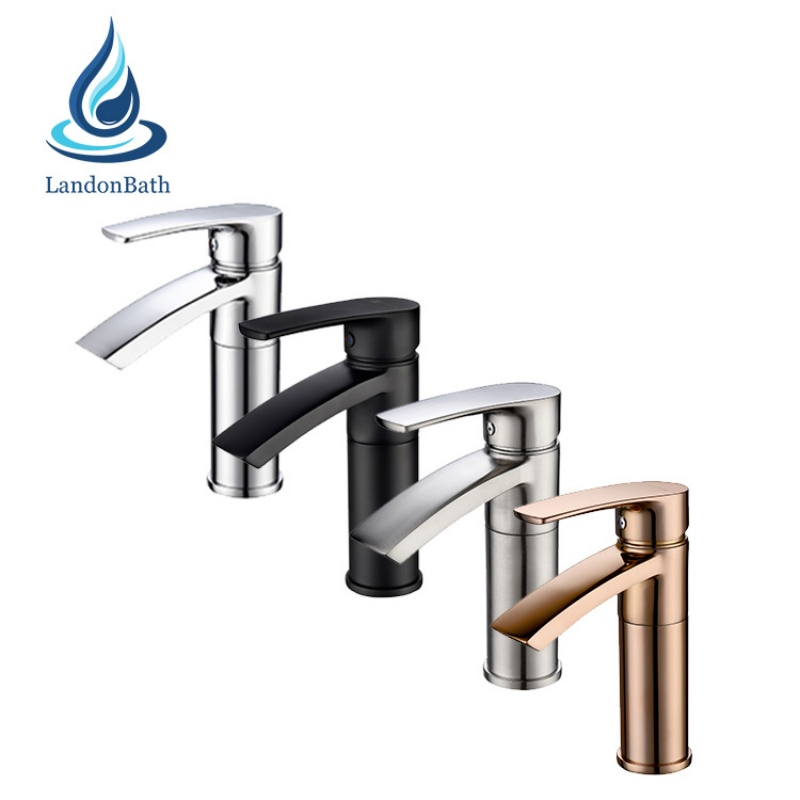 Смеситель для раковины Landonbath, бесконтактный, из латуни
