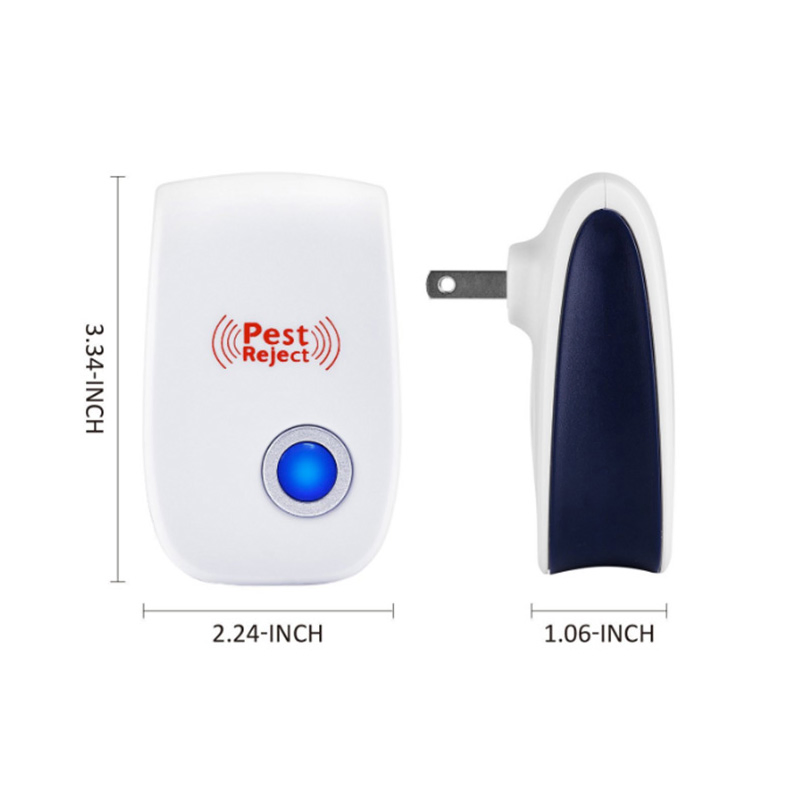Sonic Mosquito Repellent Support Various Plugs 1, 200 Sq Effective Per Unit