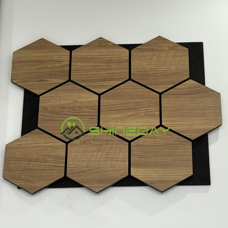 China Factory Modern Sustainable Akupanel Sheet MDF Random Pattern Sound Absorbing Acoustic Wall Panel for University Library and Quiet Study Zone Decor