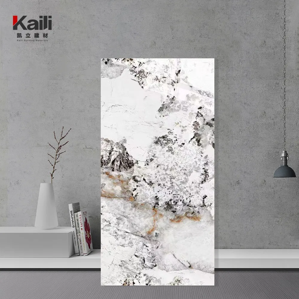 Керамическая плитка глянцевая 600x1200 мм для пола