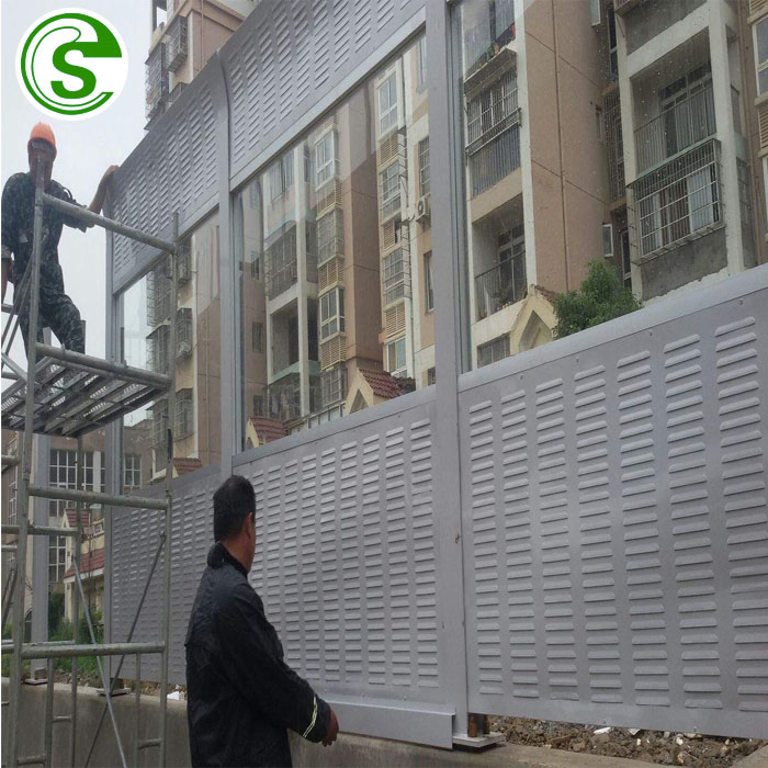 China Noise Barrier Soundproof Fence Panel for Bridge