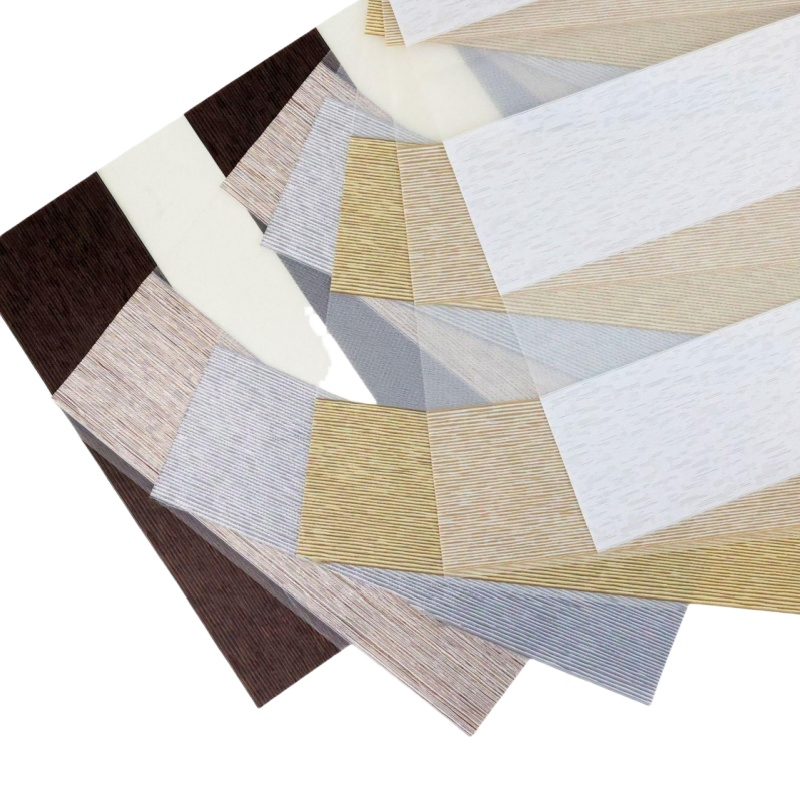 Cheap Pattern Jacquard Sheer Fabric Zebra Blind Fabric
