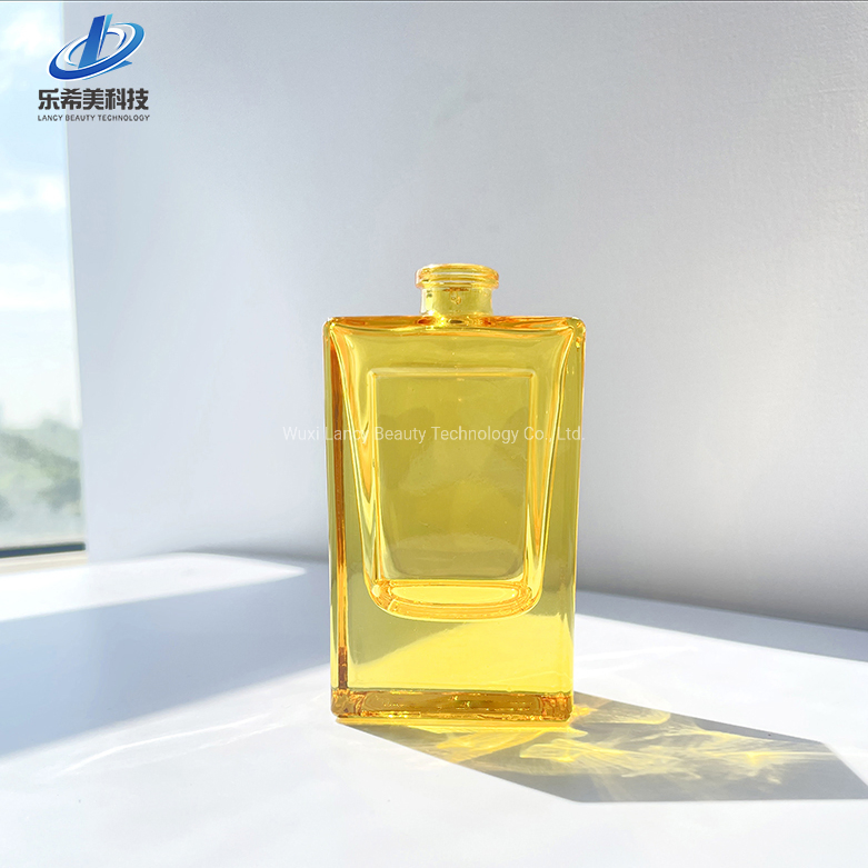 10ml Cosmetic Glass Packaging Stealing Cap with Sprayer 50ml Perfume Glass Bottle Empty Bottle