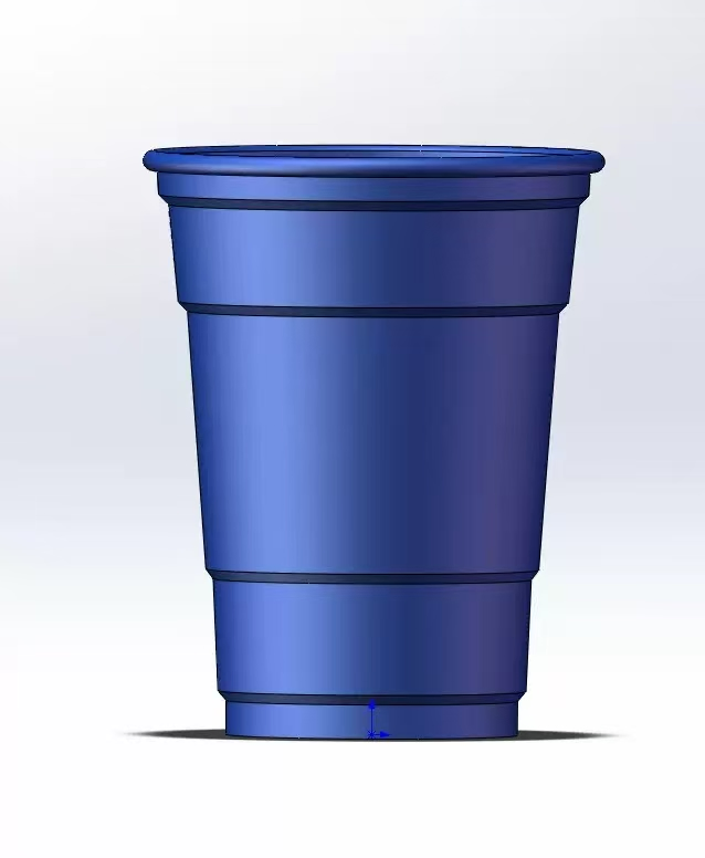 Cold Drink Color Changing Cup Small Waist Anti Drop Aluminum Cup Cold Drink Personalized Beer Cup